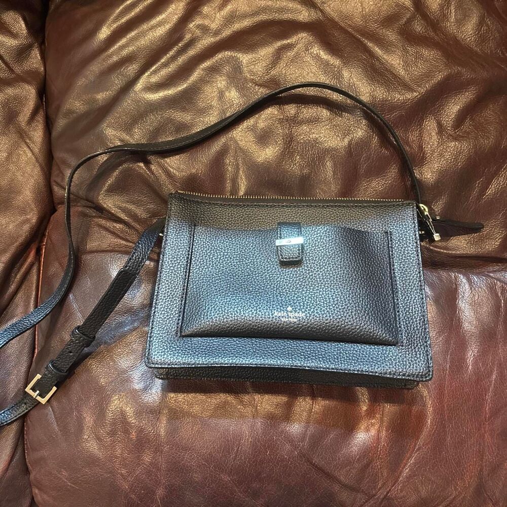 Kate-spade-new-york Women's Black and Navy Bag